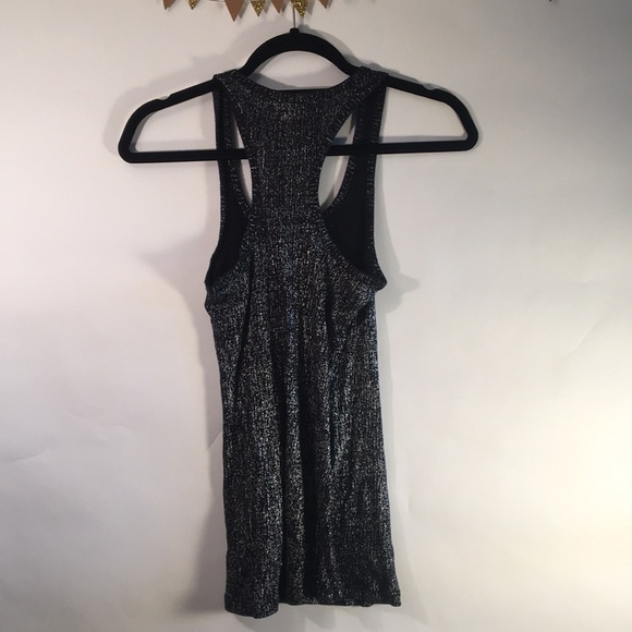 Shinny black tank top! - Picture 3 of 5